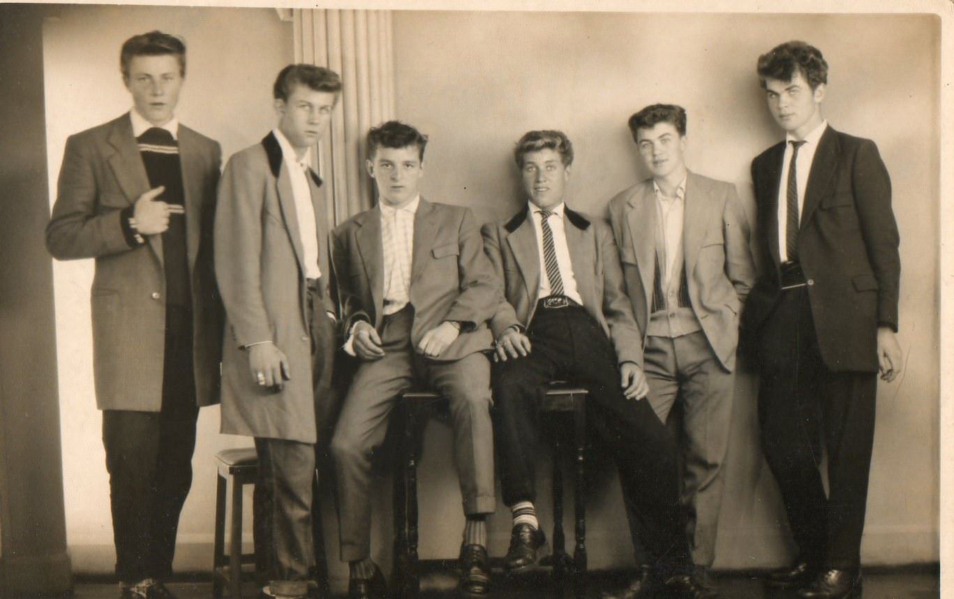 Portsmouth Teddy Boys, Around 1955-56.