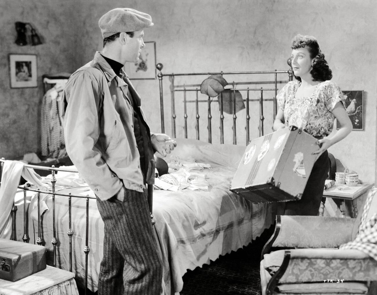 Henry Fonda And Ann Dvorak In &Amp;Quot;The Long Night,&Amp;Quot; 1947.