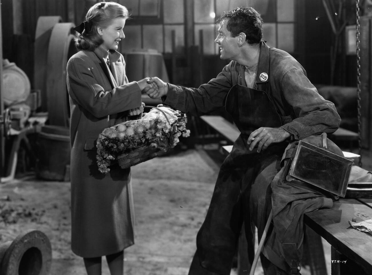 Barbara Bel Geddes And Henry Fonda In &Amp;Quot;The Long Night,&Amp;Quot; 1947.