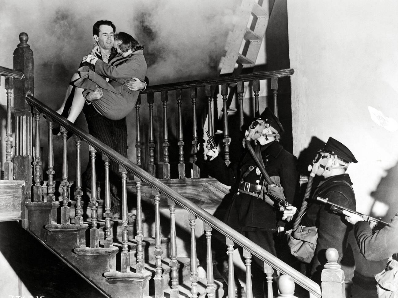 Henry Fonda And Barbara Bel Geddes In &Amp;Quot;The Long Night,&Amp;Quot; 1947.