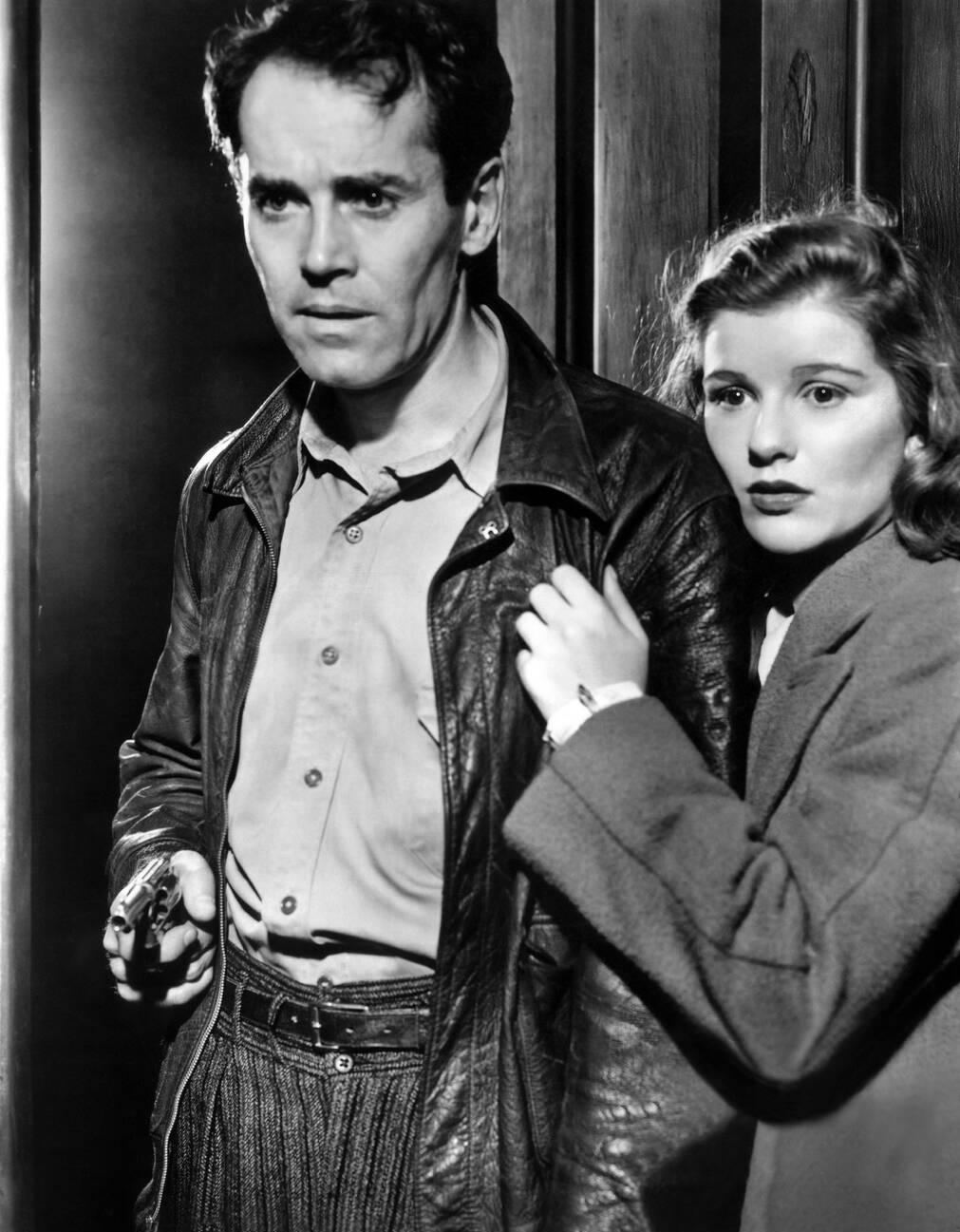 Henry Fonda And Barbara Bel Geddes In &Amp;Quot;The Long Night,&Amp;Quot; 1947.
