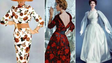 Jean Patou Fashion Design 1950S