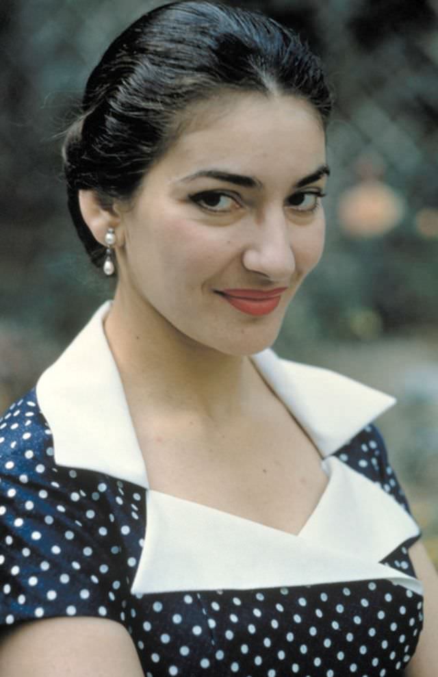 Maria Callas, Photo By David Seymour, Rome, 1956
