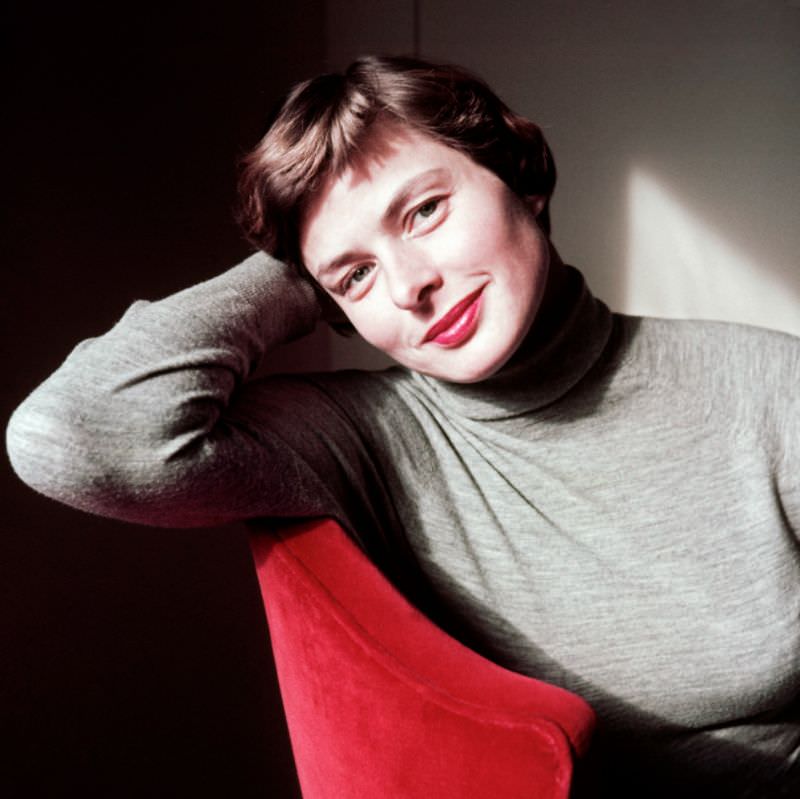 Ingrid Bergman, Photo By David Seymour, Italy, 1953
