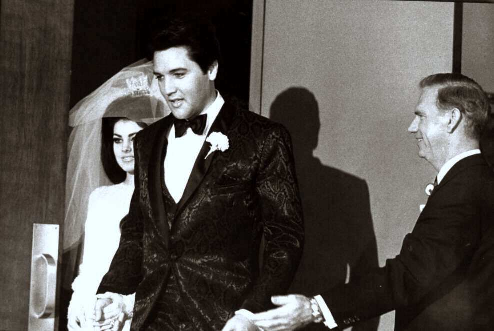 The Love Story Of Elvis And Priscilla Presley And Their Wedding Day In Fascinating Photos
