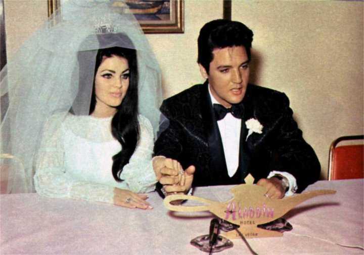 The Love Story Of Elvis And Priscilla Presley And Their Wedding Day In Fascinating Photos