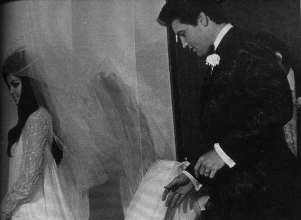 The Love Story Of Elvis And Priscilla Presley And Their Wedding Day In Fascinating Photos