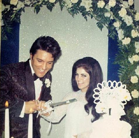 The Love Story Of Elvis And Priscilla Presley And Their Wedding Day In Fascinating Photos