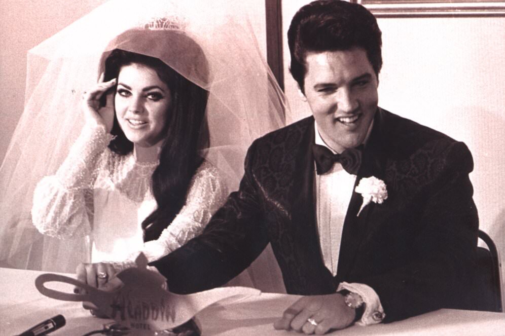 The Love Story Of Elvis And Priscilla Presley And Their Wedding Day In Fascinating Photos