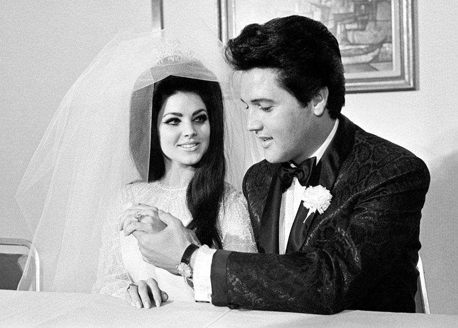 The Love Story Of Elvis And Priscilla Presley And Their Wedding Day In Fascinating Photos