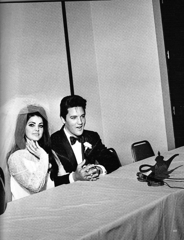 The Love Story Of Elvis And Priscilla Presley And Their Wedding Day In Fascinating Photos