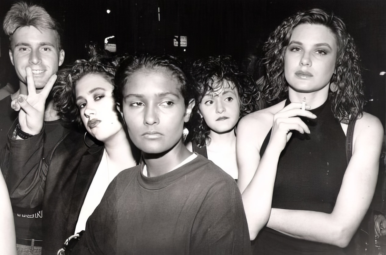 Hollywood Cool. Waiting For A Club To Open.