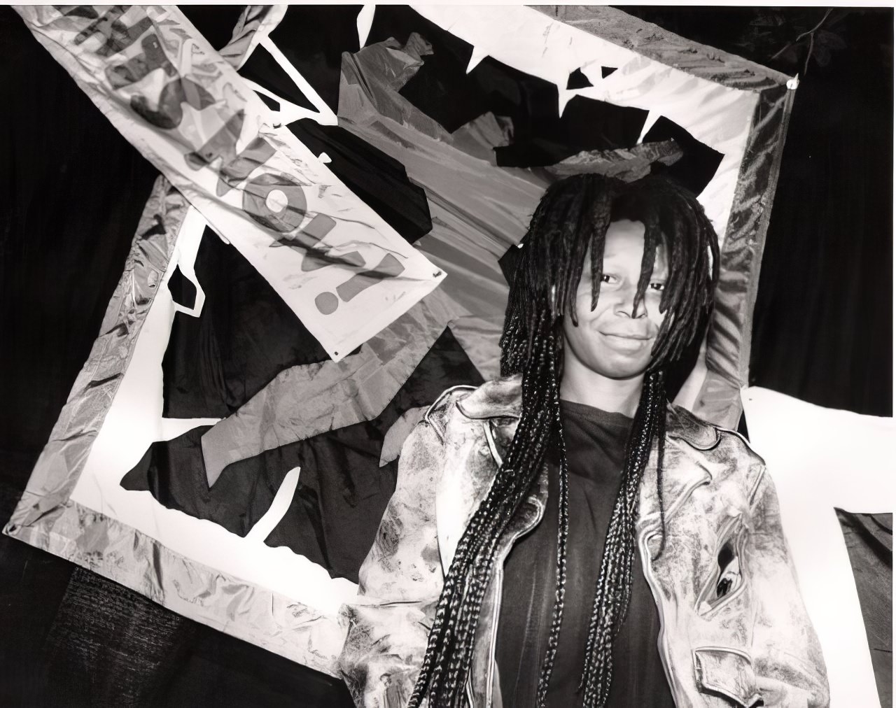 Whoopie Out To Support Amnesty International.