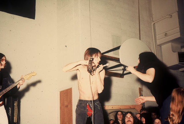 Iggy Pop And The Stooges Performing At Farmington High School In Oakland County, 1970