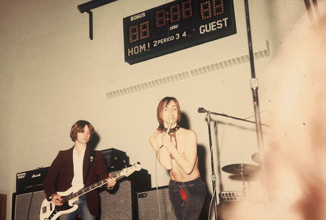 Iggy Pop And The Stooges Performing At Farmington High School In Oakland County, 1970