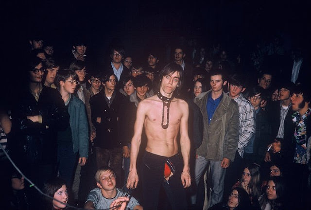 Iggy Pop And The Stooges Performing At Farmington High School In Oakland County, 1970