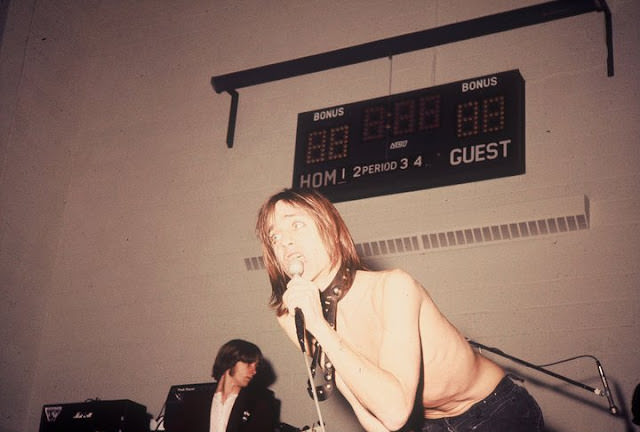 Iggy Pop And The Stooges Performing At Farmington High School In Oakland County, 1970