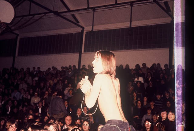 Iggy Pop And The Stooges Performing At Farmington High School In Oakland County, 1970