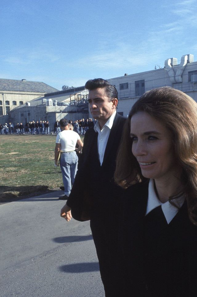When Johnny Cash Performed At Folsom State Prison In California, 1968