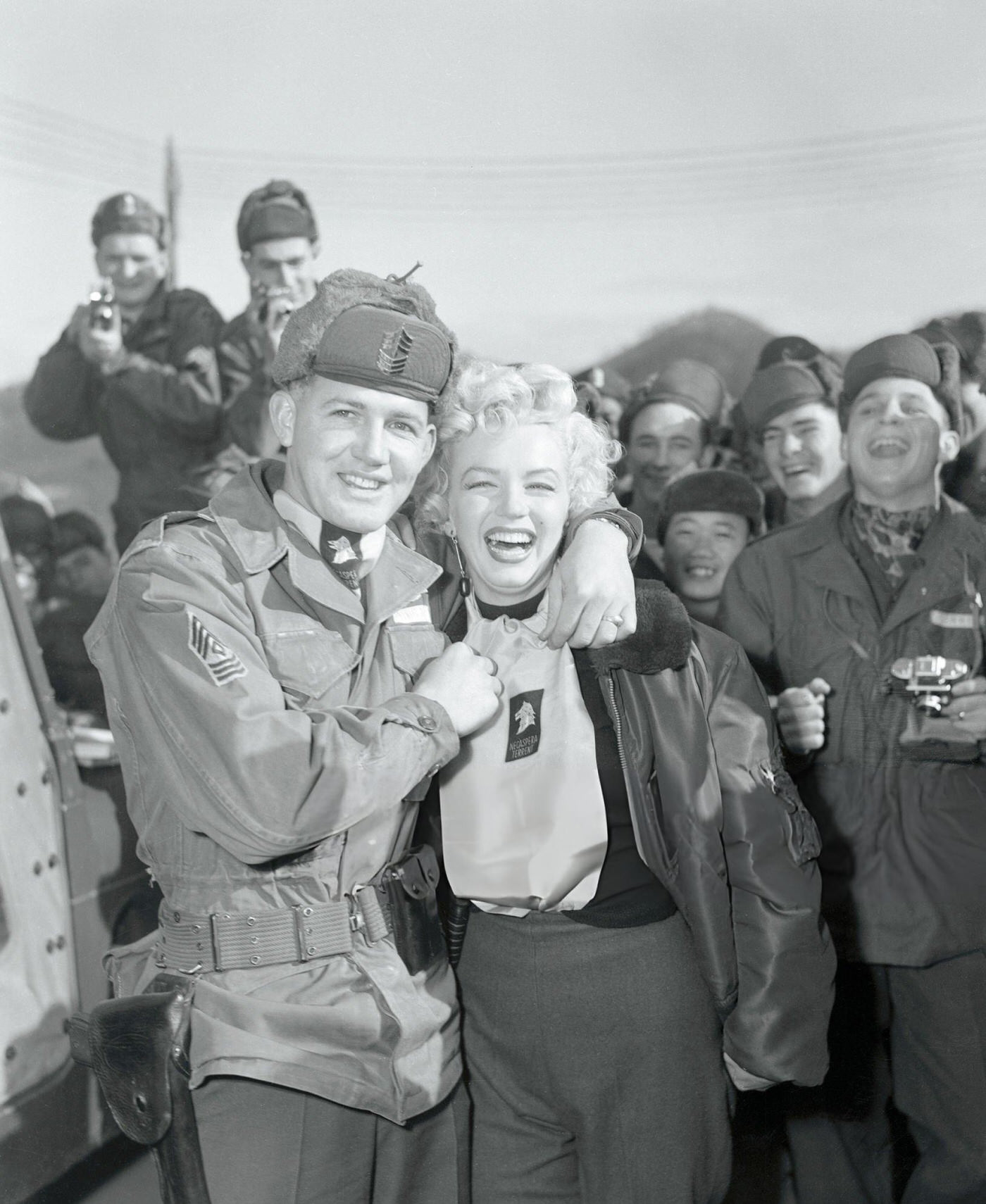 Marilyn Monroe in Korea: A Bombshell Boost for U.S. Troops, 1954