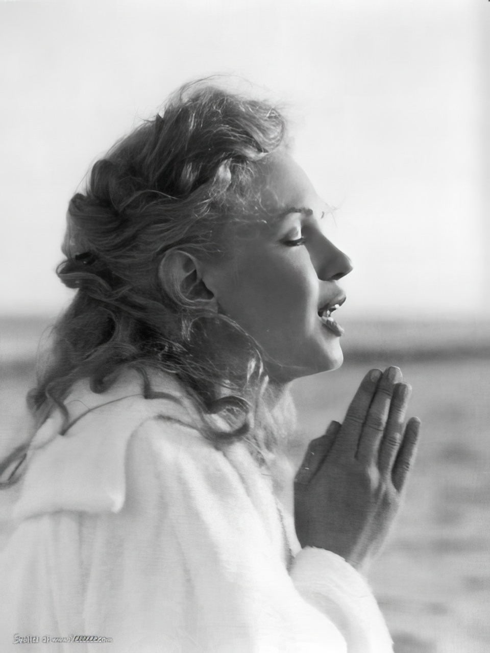 Marilyn Monroe At Tobay Beach, Long Island In The Summer Of 1949