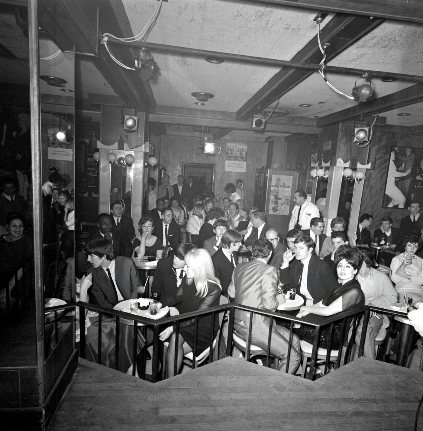 The Beatles At The Peppermint Lounge, 1964.