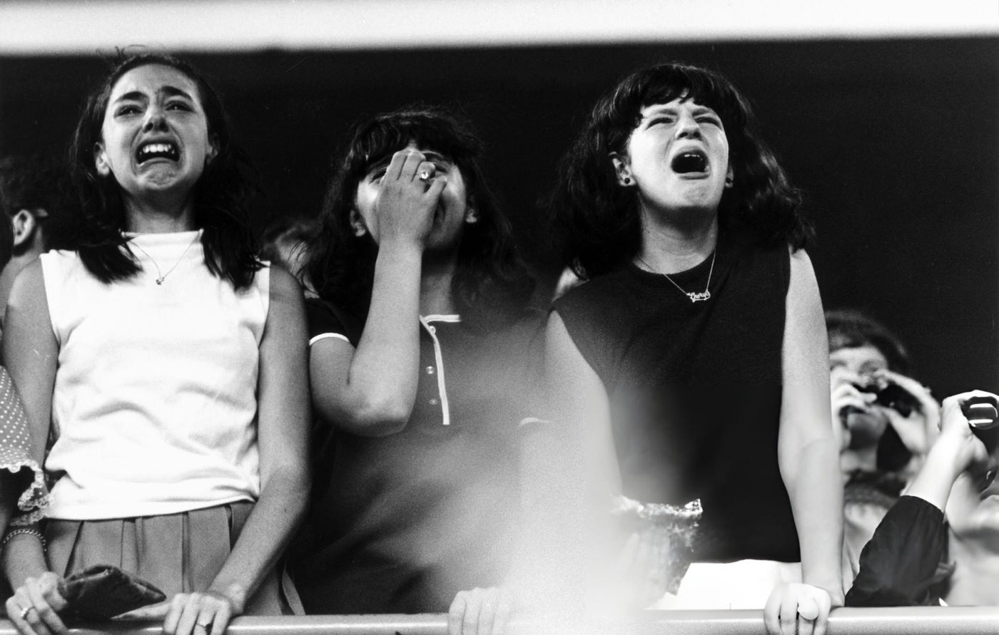 Beatles Gig, Shea Stadium, New York, 1960S.