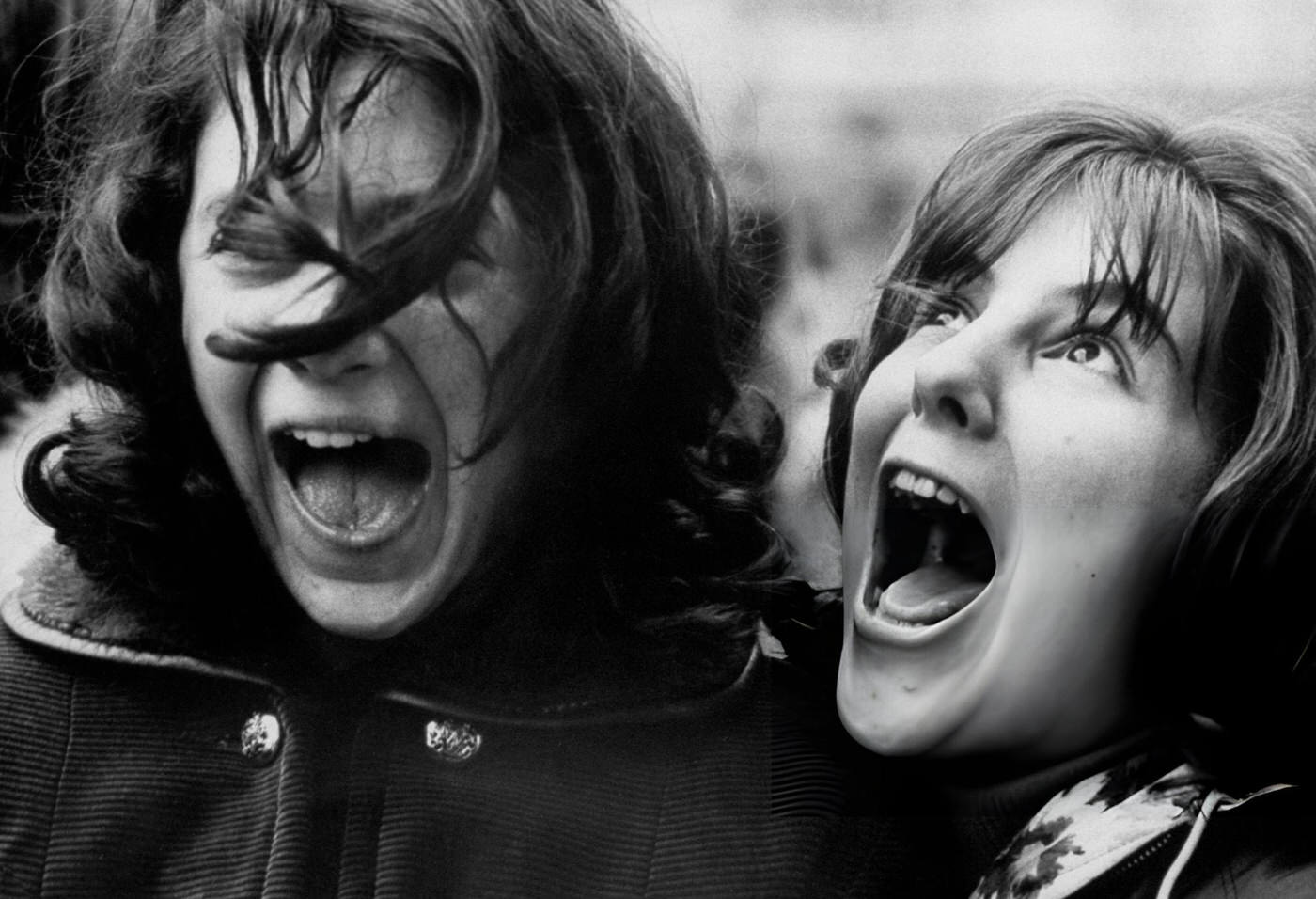 Ecstatic Fans Await The Beatles Outside The Plaza Hotel.