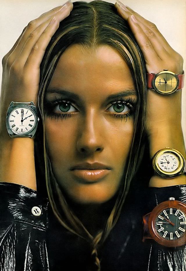 Veronica Hamel, 1969.