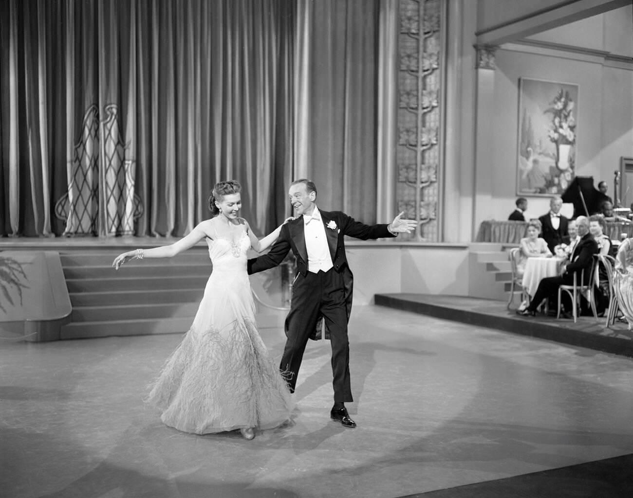 Don Hewes And Hannah Brown In 'Easter Parade', 1948.