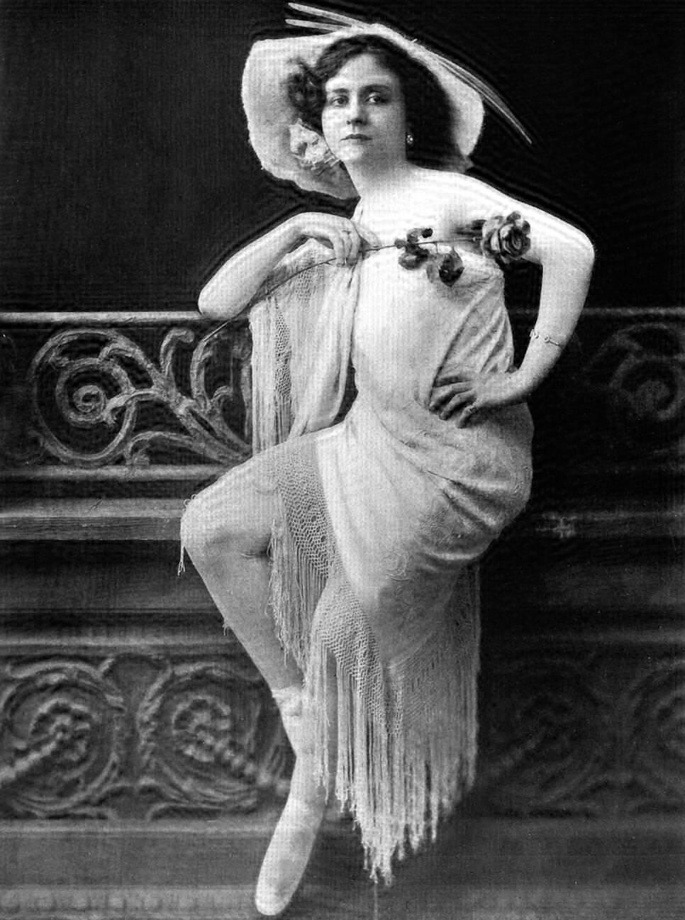 Daisy Ann Peterkin, A Vaudeville And Ziegfeld Follies Dancer.