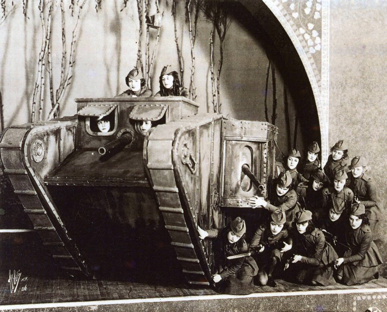 Ziegfeld Follies Of 1918 At The New Amsterdam Theatre, New York.