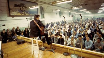 Johnny Cash Performance At Folsom State Prison