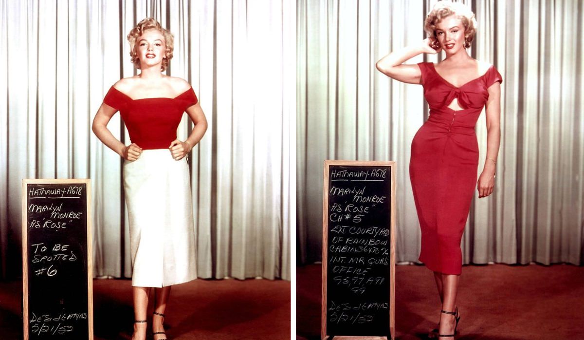 Marilyn Monroe Wardrobe Test Niagara 1952