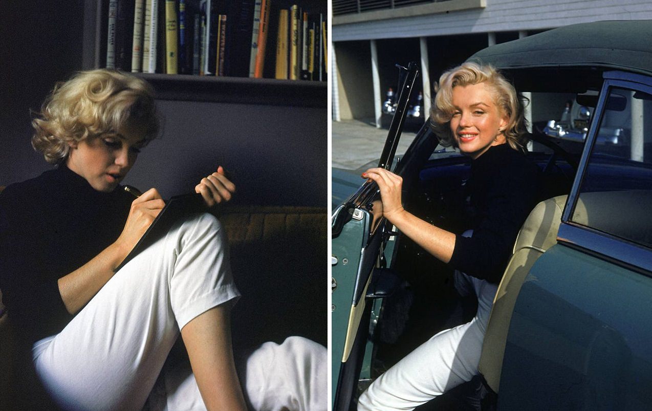 Marilyn Monroe At Home 1953