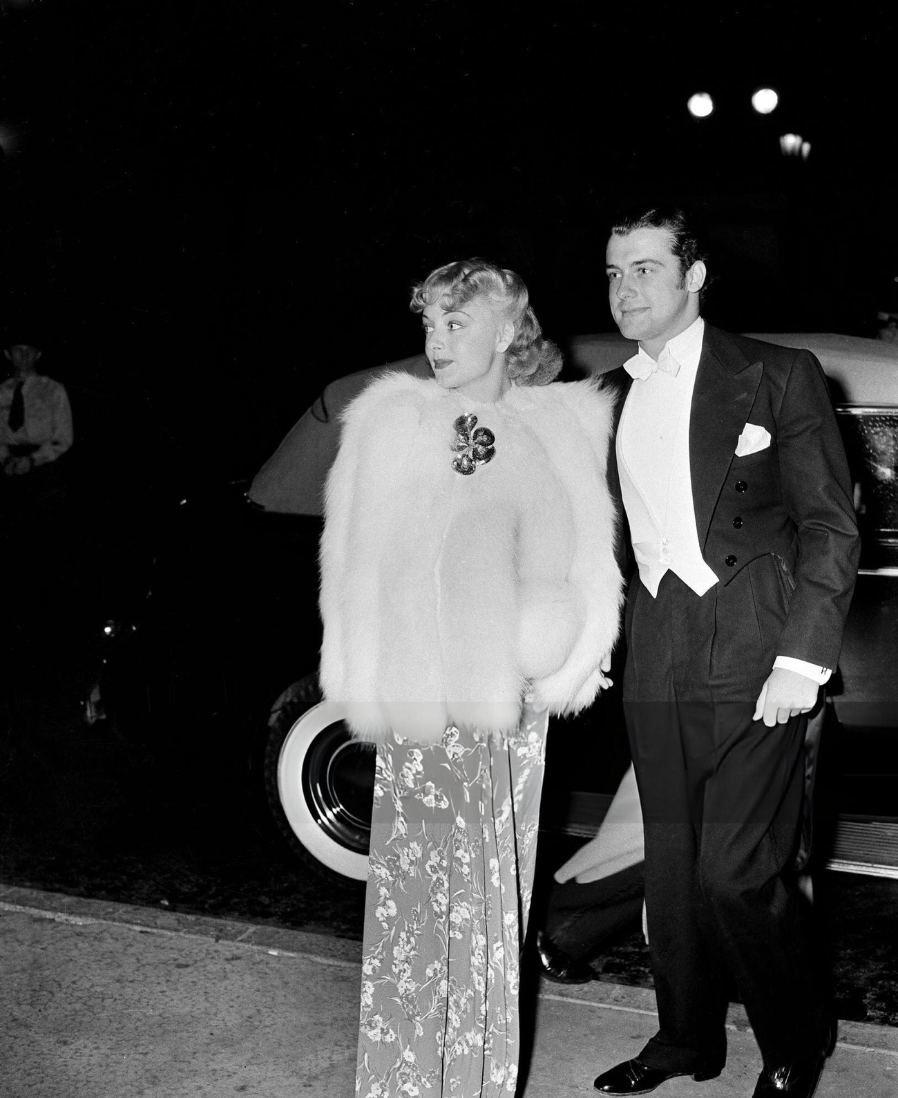 Richard Greene And Anita Louise Attend An Event In Los Angeles, California, Circa 1940.