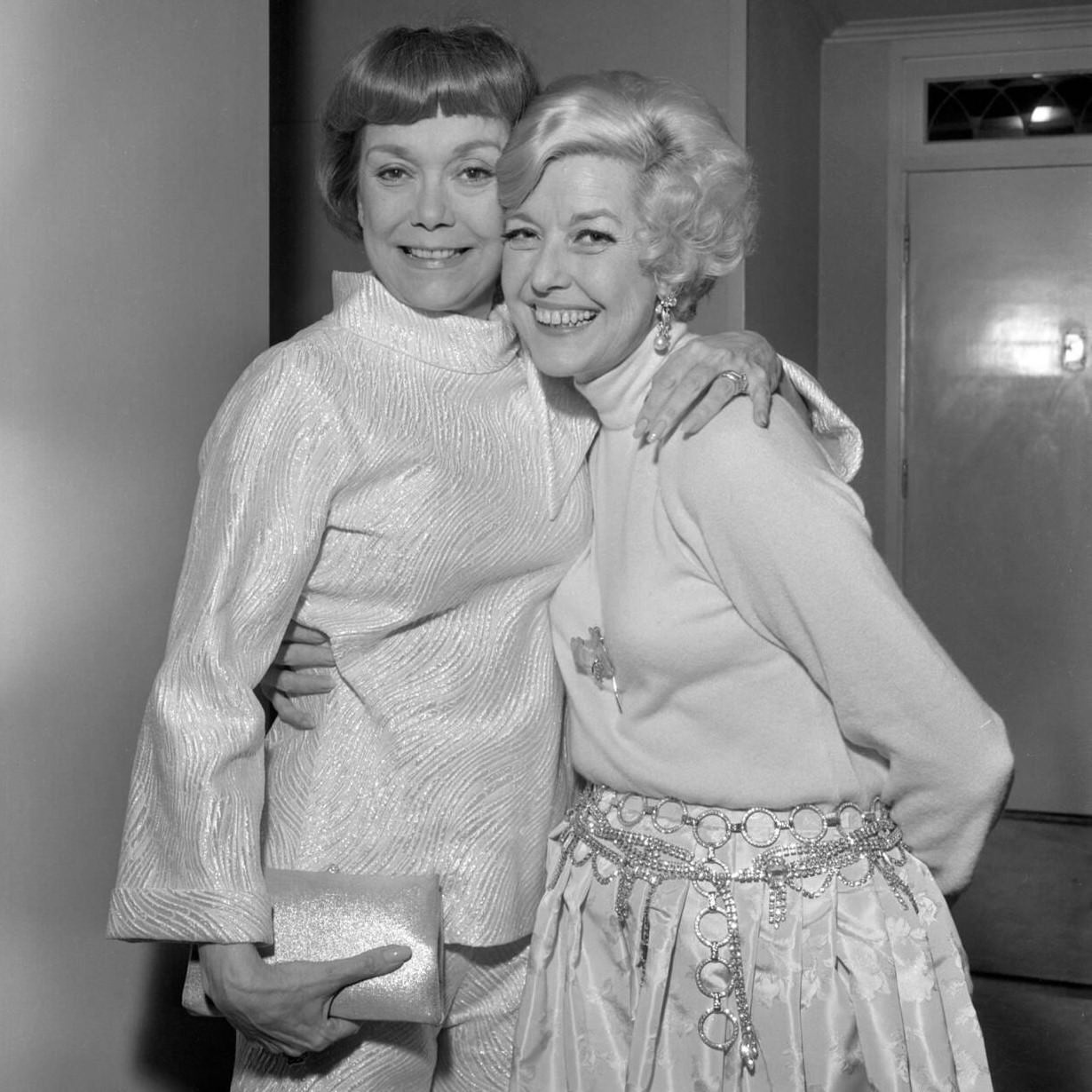 Jane Wyman And Anita Louise, Circa 1960S.