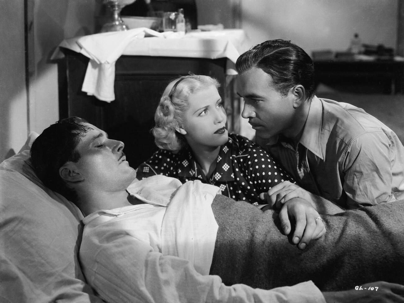 'Green Light', Directed By Frank Borzage, Starring Errol Flynn And Anita Louise, 1937.