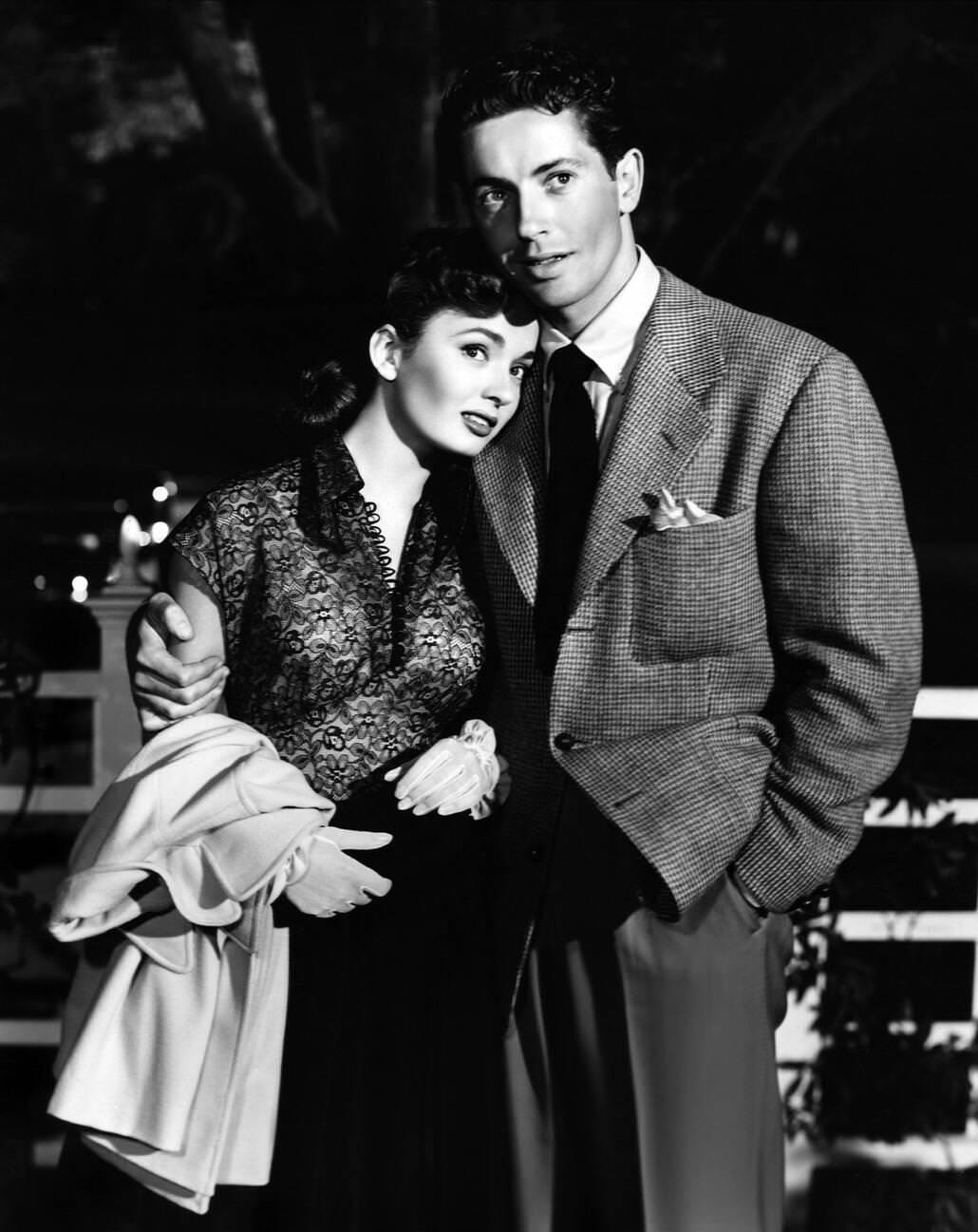 Ann Blyth And Farley Granger In &Amp;Quot;Our Very Own&Amp;Quot;, 1950.