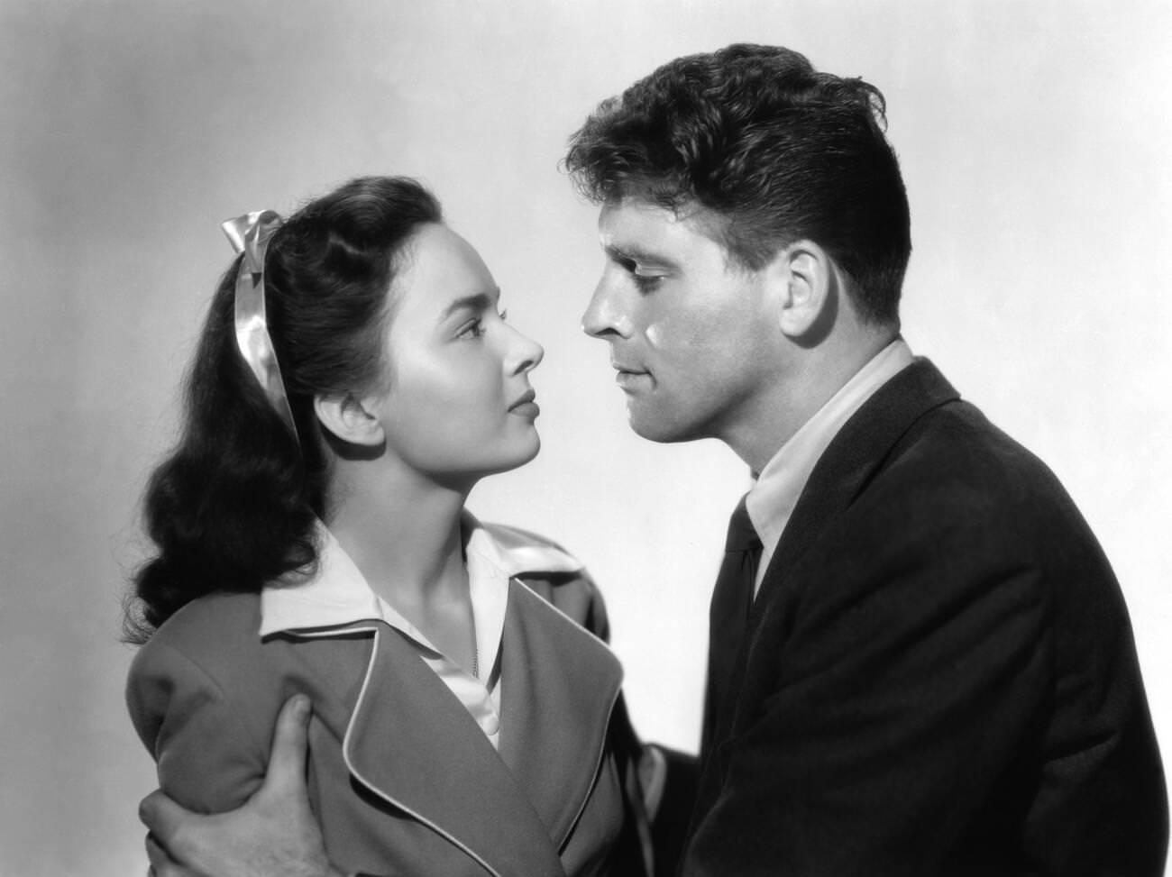 Ann Blyth And Burt Lancaster In &Amp;Quot;Brute Force&Amp;Quot;, 1947.