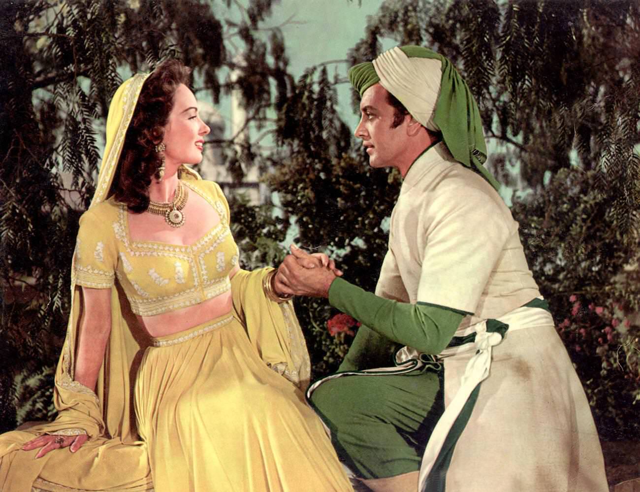 Ann Blyth And Vic Damone In &Amp;Quot;Kismet&Amp;Quot;, 1955.