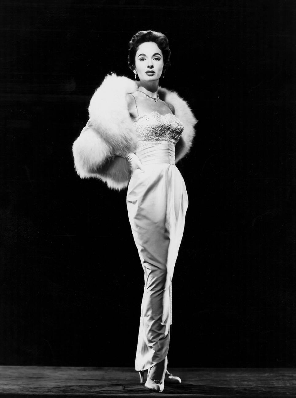 Ann Blyth, Actress And Singer, 1954.