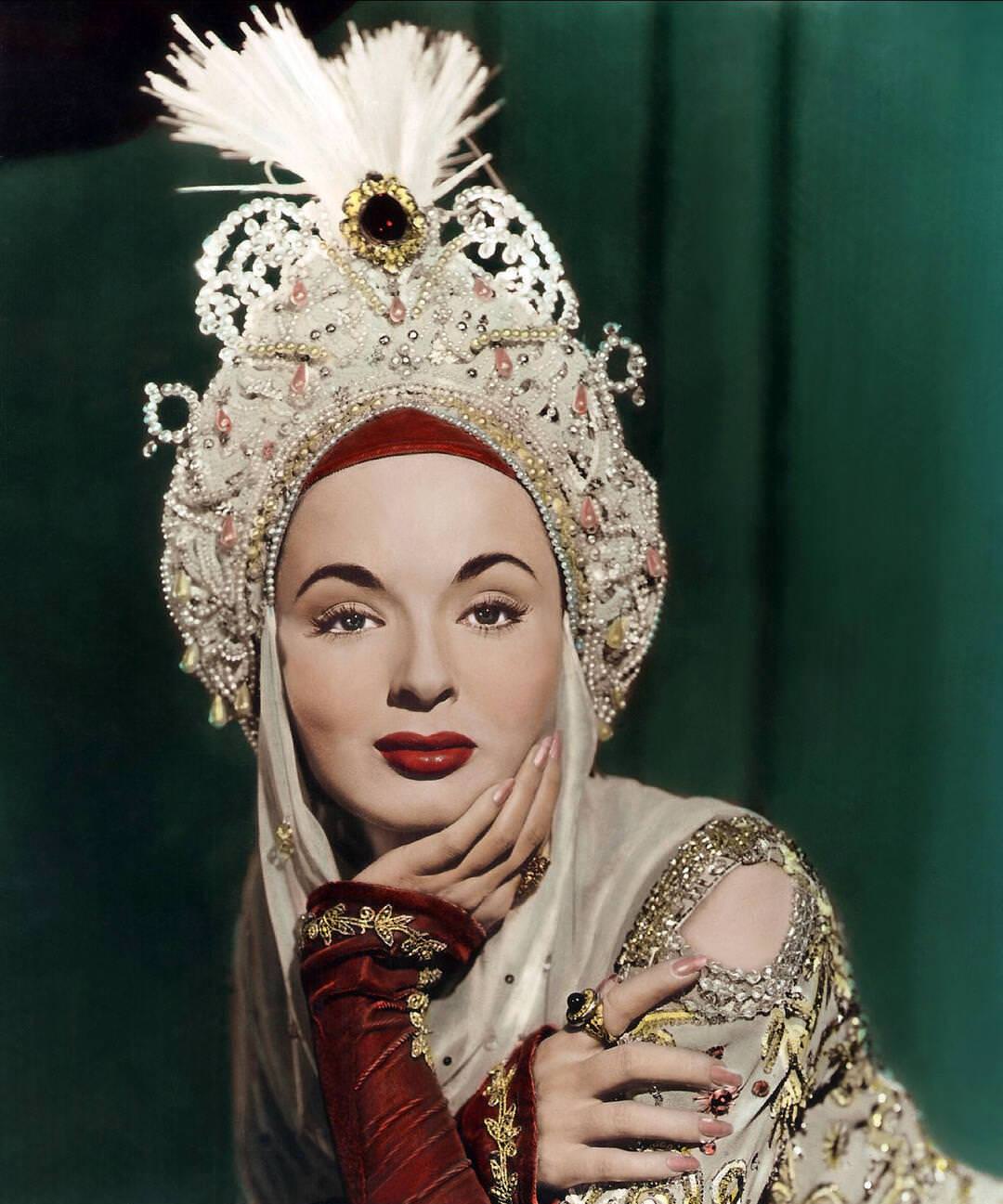 Ann Blyth In &Amp;Quot;The Golden Horde&Amp;Quot;, 1951.