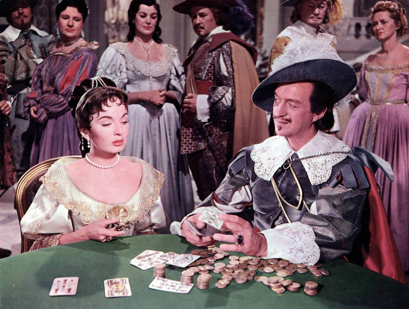 Ann Blyth And David Niven In &Amp;Quot;The King'S Thief&Amp;Quot;, 1951.