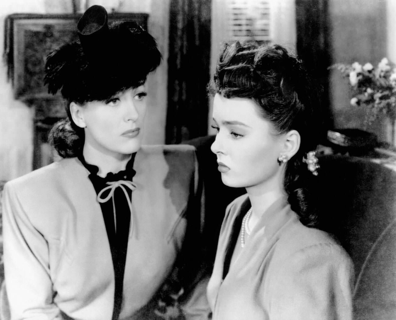 Joan Crawford And Ann Blyth In &Amp;Quot;Mildred Pierce&Amp;Quot;, 1945.