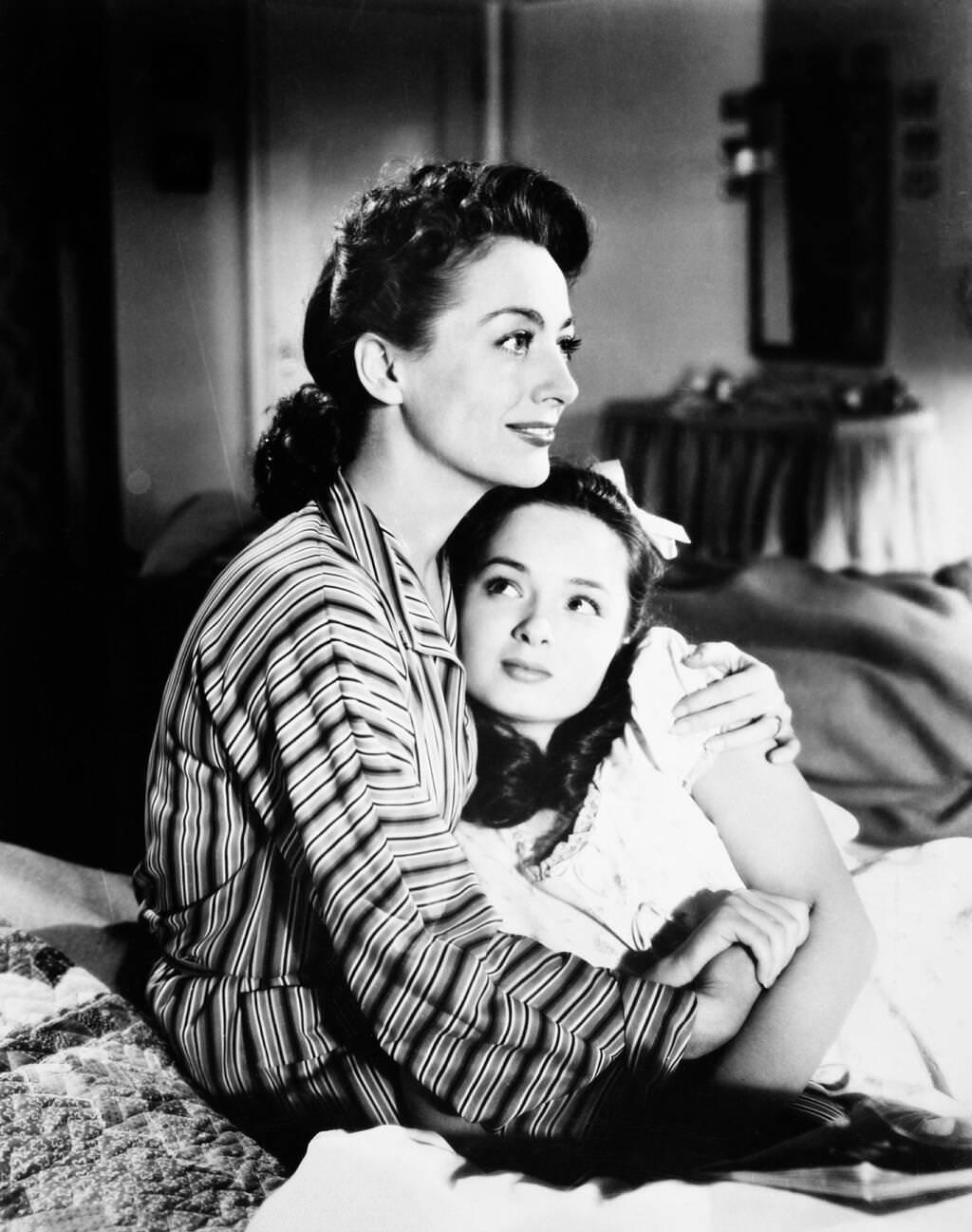 Joan Crawford And Ann Blyth In &Amp;Quot;Mildred Pierce&Amp;Quot;, 1945.