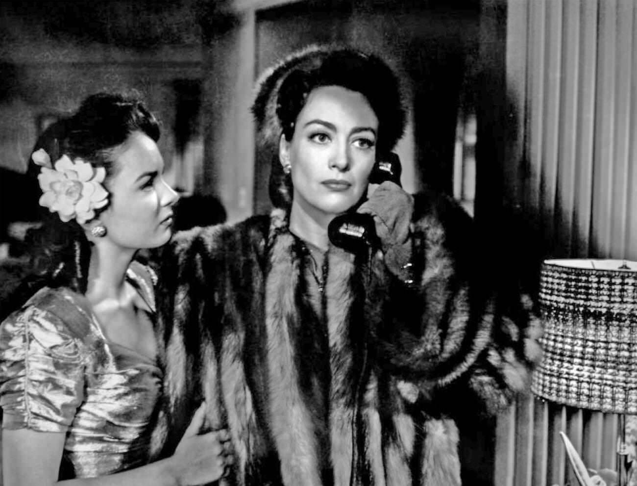 Joan Crawford And Ann Blyth In &Amp;Quot;Mildred Pierce&Amp;Quot;, 1945.