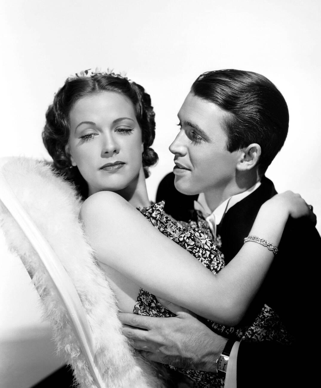 James Stewart And Eleanor Powell In ‘Born To Dance’, 1936.