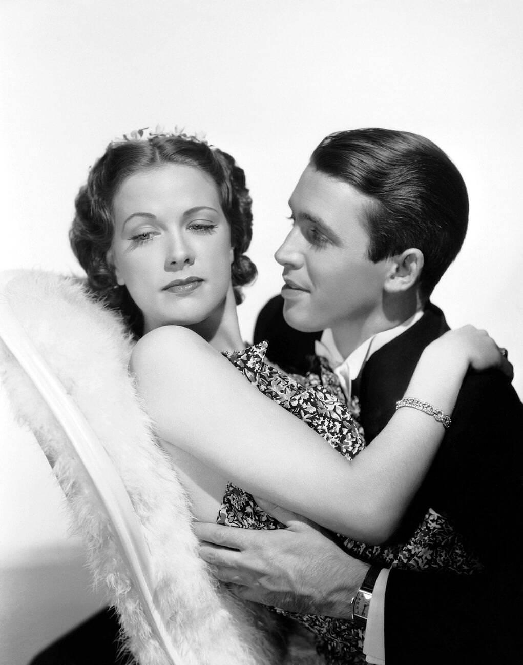 James Stewart And Eleanor Powell In ‘Born To Dance’, 1936.