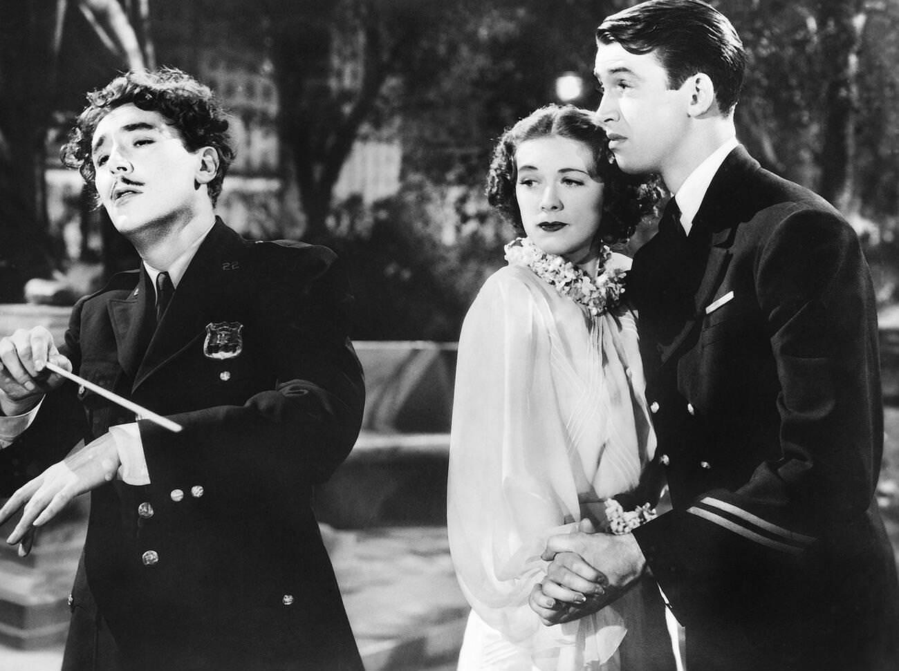 Eleanor Powell And James Stewart In ‘Born To Dance’, 1936.